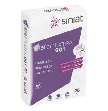 Plâtre manuel SINIAT PLAFER 901 sac de 40 KG