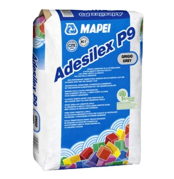 Mortier colle amélioré ADESILEX p9 grise en sac 25KG