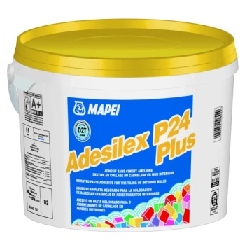Colle à carrelage ADESILEX P24+ en pâte hautes performance en seau de 25KG