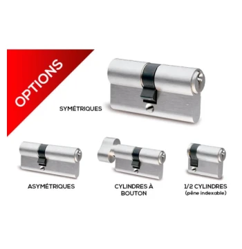 Cylindre laiton F5S s'entrouvrant 30/30