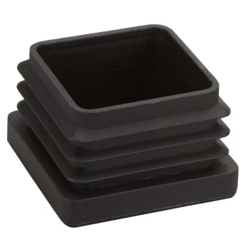 Embout Plastique rentrant noir 80X40