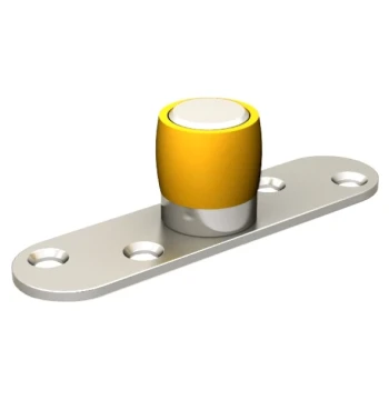 Guide pour portail sur platine D24 30X30 mm