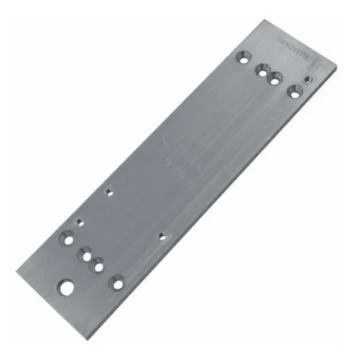 Plaque de montage pour ferme porte 420 argent