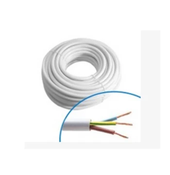 Câble souple H05 VVF 2X0,75 blanc  C50