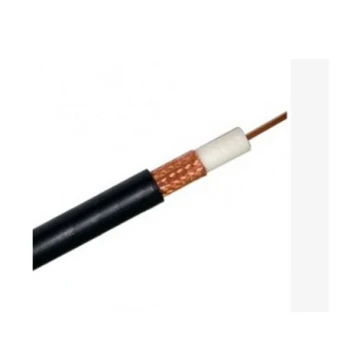 Câble coaxial extérieur noir 75OHM 17DB