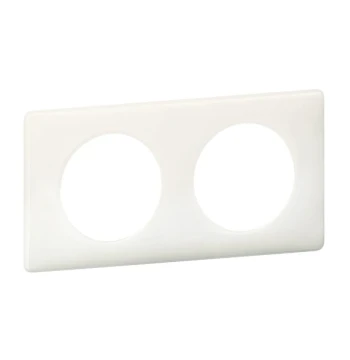 Plaque 2 postes CELIANE