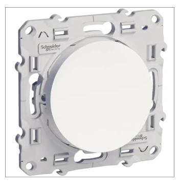 Poussoir ODACE Anthracite, 10 A, à vis