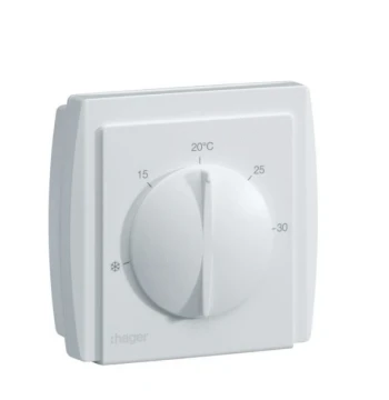 Thermostat ambiance à membrane multi-tension chauf eau ch sortie invers 10A 230V