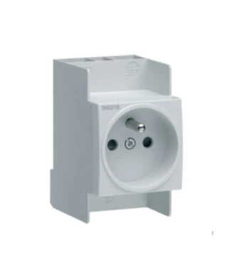 Prise modulaire 16A 2P+T sans Vis (FR)