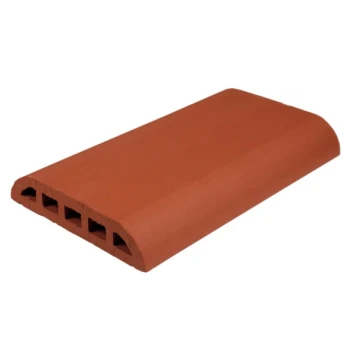 Chaperon Plat en Terre Cuite 1/4 de rond en 40x27,5 (6KG, 2,5 pi/ml)
