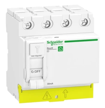 Interrupteur différentiel RESI9 XP 4P - 40A - 30mA - Type AC - peignable