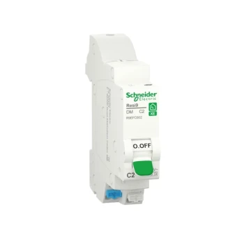 Disjoncteur modulaire RESI9 XE, 1P+N, 20A, courbe C, embrochable