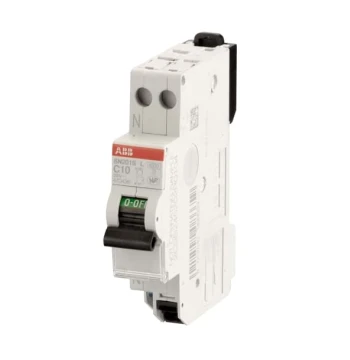 Disjoncteur phase + neutre courbe C raccordement à vis 32A