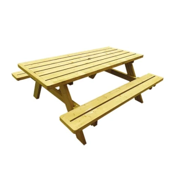 Table pique-nique VIKING 177x155cm traitée 4