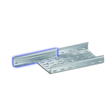 Eclisse automatique pour chemin de câble tôle BRN de Hauteur 50 - Finition Z275