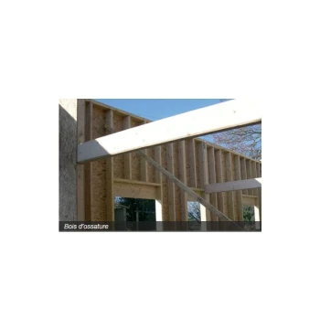 Bois d'ossature pin raboté 4 faces 45x95 mm classe 2