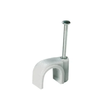 Attache pontet gris pour cable D08 MM