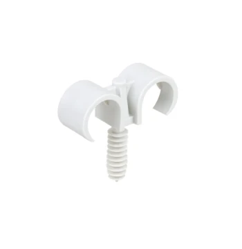 Double clips/cheville pour conduits ICTA ou IRL D16
