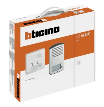 Bticino - Kit portier résidentiel audio mains libres BUS 2 fils CK2 pose saillie