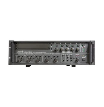 Ampli mélangeur 5 zones avec entrée micro RJ45 - 120 W - Réf. 1272023