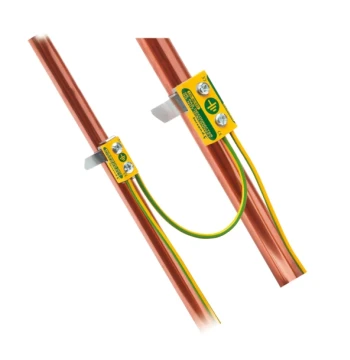 Colliers d'équipotentialité serrage de 8 à 32MM 50PI 2x2,5MM² à 2x6MM²