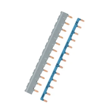 Barres de pontage 3P+N 63A languette 24 mod