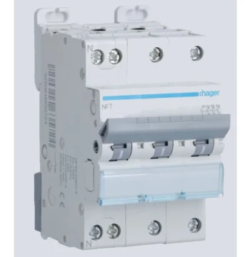 Disjoncteur 3P+N 6-10kA courbe C - 32A 3 modules