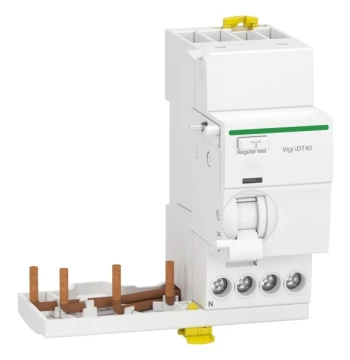 Module différentiel ViIGI ACATI9 iDT40 - départ iDT40 - 3P+N 25A 30mA type AC