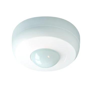 Détecteur de présence 1 canal plafonnier 360° pour la commutation de l'éclairage télécommandable blanc apparent PD3N-1C-AP