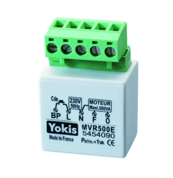 Micromodule MVR500E volets roulants gamme 500 encastré