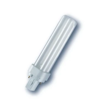Lampe fluorescente compact RALUX DUO 10W 840 G24d-1 8000H