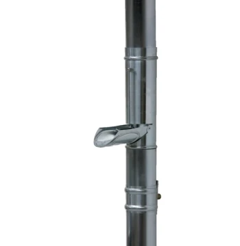 Récupérateur à  eau zinc diamètre 80 mm