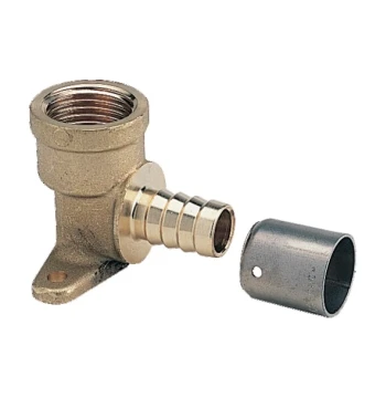 Coude Femelle embase DN 16 1/2"