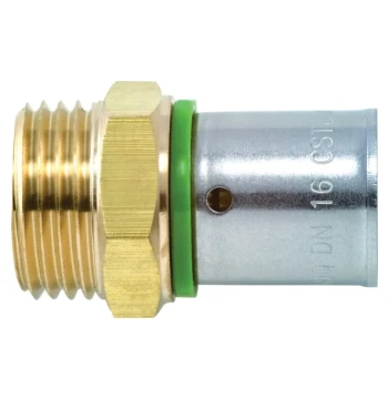 Raccord mâle fixe à  sertir 16 3/8