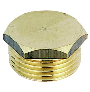 Bouchon laiton brut mâle 292  1"1/4