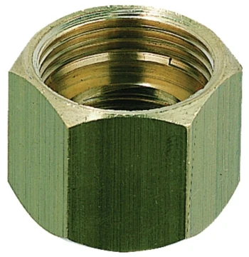 Manchon laiton brut égal avec butée F/F 270 G