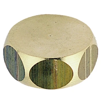 Bouchon laiton brut femelle 300  3/4