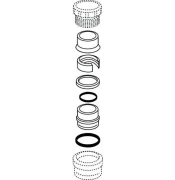 Réduction laiton DECA Dn25 x Dn20