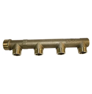 Collecteur sanitaire pour hydrocablé bouchonné DIST-AB-AM3/4'-4D-M1/2'