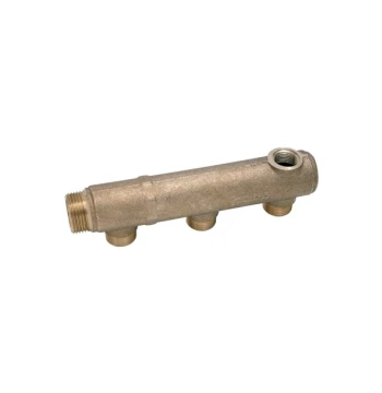 Collecteur chauffage avec piquage F3/8 DIST-B-AM *3/4* 6D-M1/2+P
