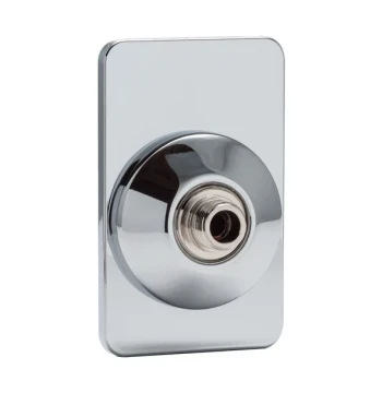 Platine mono WC mâle 3/8 à sertir D12