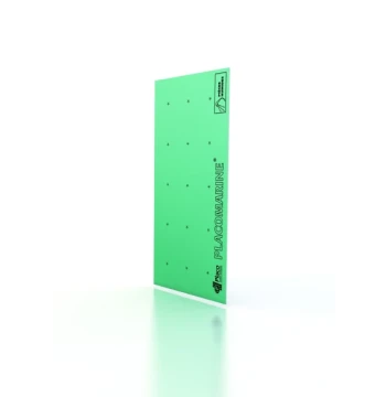 Plaque de plâtre PLACOPLATRE BA13 PLACOMARINE dim. : 1200 X 2600 mm