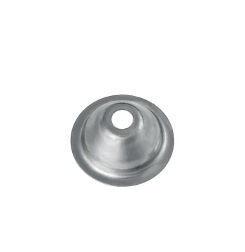 Rosace conique d'écartement en acier zingué boîte de 100 9x28