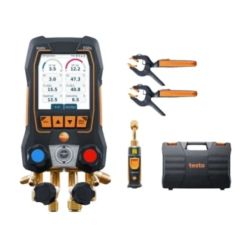 Manifold électronique avec sondes de température et de vide sans fil TESTO 558S