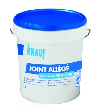 Enduit de finition plaque de plâtre KNAUF PROPLAC bleu pot de 20 kg