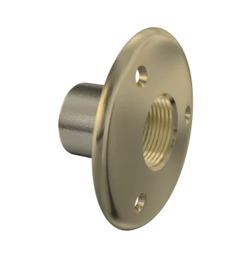 Applique traversée de cloison pour robinet de jardin
