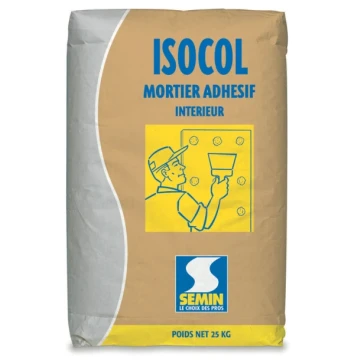 Mortier Colle Adhésif pour Complexe Isolant - Réf. 448199