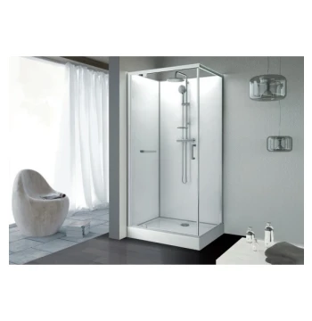 Cabine KARA rectangulaire porte pivotante