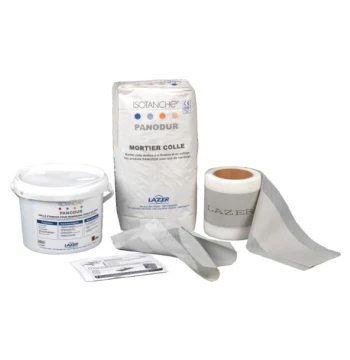Kit de montage et d'étanchéité pour receveur PANODUR colle 5KG avec bande 10ML et 2 angles