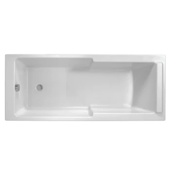 Baignoire bain-douche STRUKTURA blanche